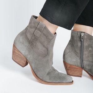 Dolce Vita Western Silma Suede Ankle Boot